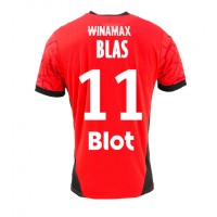 Stroje piłkarskie Stade Rennais Ludovic Blas #11 Koszulka Podstawowej 2024-25 Krótki Rękaw